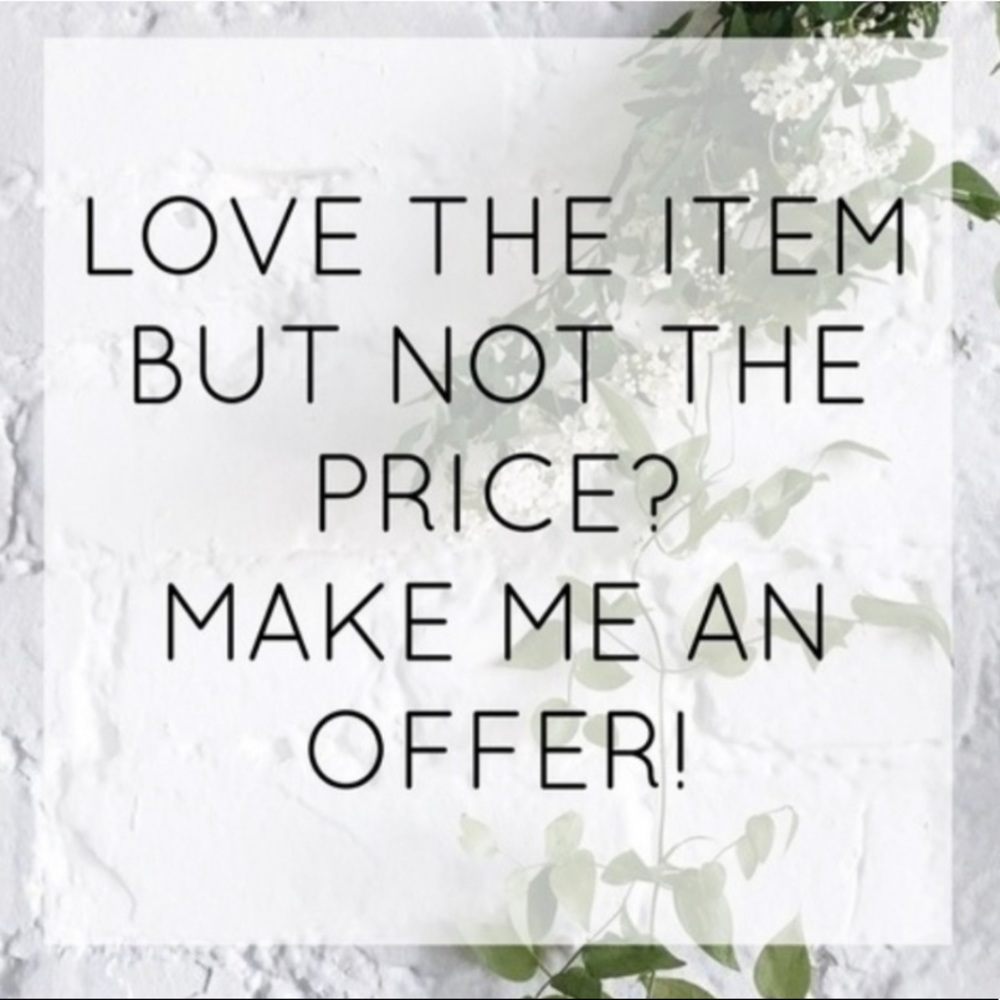 Make me an offer!!